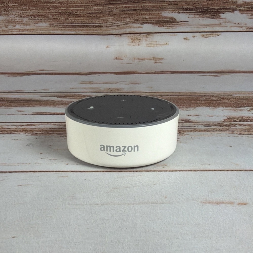 Amazon Echo Dot 2nd Generation Smart Speaker - White (RS03QR) Alexa Tested